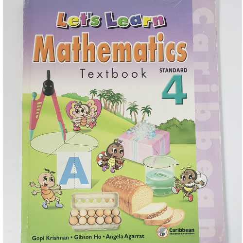 Let's Learn Mathematics Textbook  Standard 4  Charran's Chaguanas