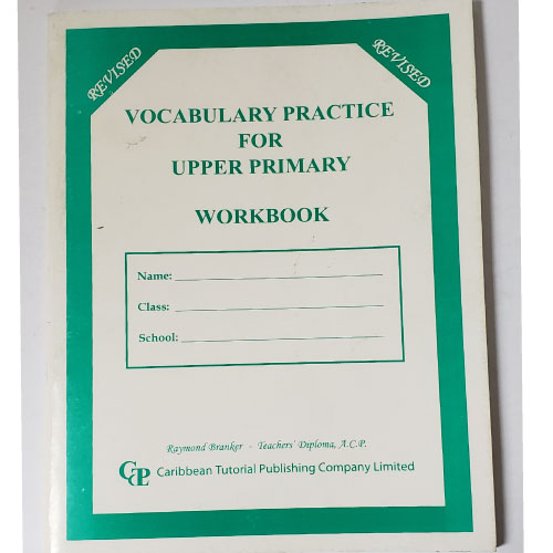 Vocabulary Practice For Upper Primary Workbook Charran s Chaguanas