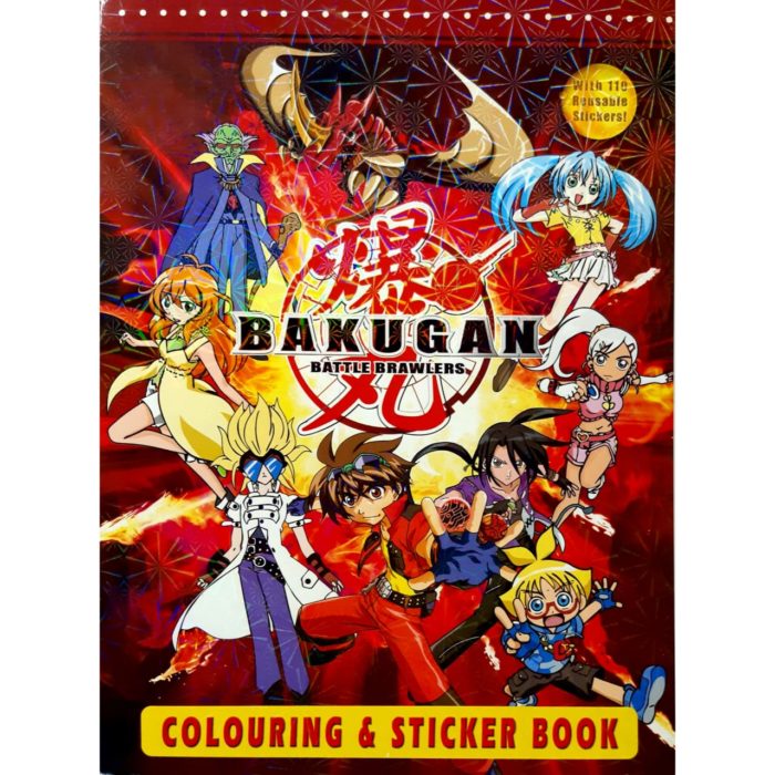 Bakugan Brawlers - Colouring & Sticker Book Charran's Chaguanas