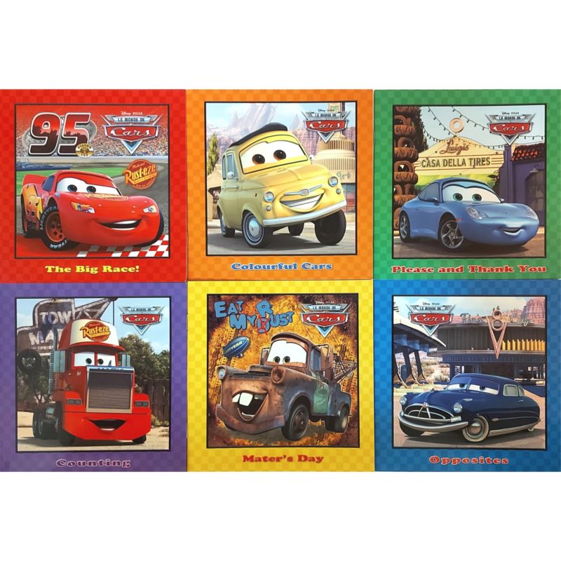 Disney Pixar Cars Book Set (6 Mini Books) Charran's